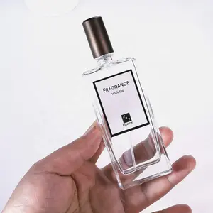 Flacon de luxe en verre pour huile de parfum, 1 pièce, haute qualité, huile essentielle