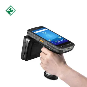 Pasif Rfid etiketi Impinj R2000 modülü Android 11.0 sistemi 4G + 64G el RFID okuyucu 20 metre uzun okuma aralığı UHF RFID okuyucu