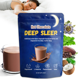 Etiqueta privada Quédese dormido más rápido Permanezca dormido más tiempo Soporte para dormir Sueño profundo Chocolate caliente - Product Image 1