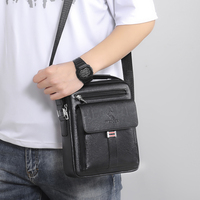 Sac bandoulière pour homme de qualité supérieure au design classique, sac messager de marque WEIXIER en cuir PU, sac de voyage d'affaires, sac de messager