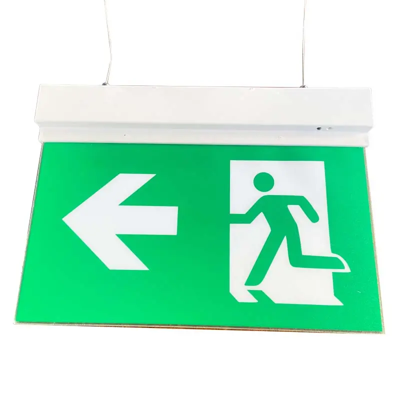 Li-ion Battery Backup Emergency Exit Sign Emergency Light Exit