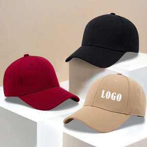 หมวกเบสบอลสำหรับผู้ชายแบบดั้งเดิมมีเชือกโลโก้พีวีซียาง6ชิ้นหมวกเบสบอลโลโก้ - Product Image 1