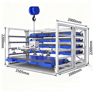 Estante para Láminas de Servicio Pesado Tipo Cajón para Almacenamiento de Placas de Acero Metálico - Product Image 4