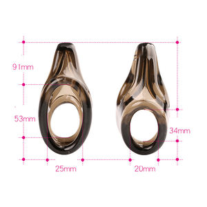 Medische Silicone Triple Cock Ring Oude Man Man Cock Rings <span class=keywords><strong>Sex</strong></span> Toys Gay Mannen - Product Image 5