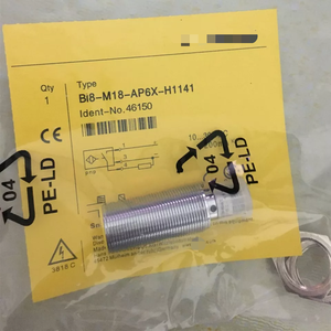 وحدة تحكم برمجة PLC أصلية جديدة جاهزة للتسليم طراز BI8-M18-AP6X-H1141 للأتمتة الصناعية - Product Image 1