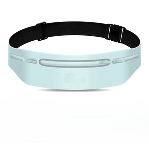 맞춤형 로고 스포츠 웨이스트 백 팩, 새로운 디자인의 지퍼 잠금 생활 방수 여행 하이킹 조깅용 남성 여성 스포티 벨트 - Product Image 4