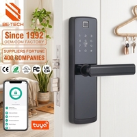 Nouvelles Arrivées : Serrure de Porte Intelligente Tuya WiFi Étanche pour la Maison, Antivol, Déverrouillage à Distance par Application et Code PIN, Serrure de Porte à Empreinte Digitale pour la Maison