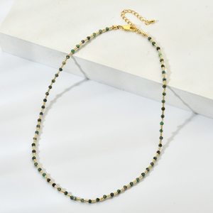 ZMZY <span class=keywords><strong>collana</strong></span> in pietra naturale spinello lapislazzul <span class=keywords><strong>amazzonite</strong></span> Amethy tormalina ametista 2MM perline <span class=keywords><strong>collana</strong></span> gioielli - Product Image 2