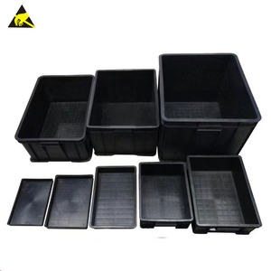 <span class=keywords><strong>Berserk</strong></span> Divisor Cost Case Esd Cubo de basura Caja antiestática grande Bandejas de plástico para piezas - Product Image 5