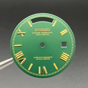 Índices de bastón romanos modificados de 31 mm para esfera de reloj, índices de bastón dorados no luminosos, piezas de reloj compatibles con movimiento 8285 - Product Image 3
