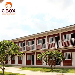 Cbox – Bâtiment modulaire préfabriqué portable en kit pour le logement des sites miniers, les bureaux, les camps de travail et les maisons conteneurs temporaires - Product Image 5