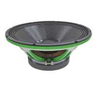 Subwoofer en ferrite 18 pouces 1500W AES 8 Ohm Bobine mobile 115mm 96dB 38Hz-1000Hz Châssis en aluminium moulé Haut-parleur de basses PA pour scène