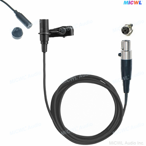 ไมโครโฟนปกเสื้อของ lavalier ME2ดีสำหรับ SH ulx SLX GLX TA4F EW G2 G4 G3 <span class=keywords><strong>AK</strong></span> 3Pin UWP UTX D21 D11 V1 Bodypack สำหรับ vlogging Record - Product Image 4