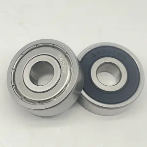 Pabrik diproduksi baja tahan karat alur bola bearing S6301ZZ