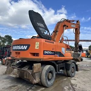 รถขุดล้อยี่ห้อ Doosan รุ่น DH210W-7 ปี 2018 น้ำหนัก 21 ตัน เครื่องยนต์ PLC มอเตอร์ อุปกรณ์ก่อสร้างมือสองจากเกาหลี ขาย - Product Image 3