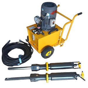 Divisor de rocas hidráulico, máquina minera eléctrica con bomba y motor de CA para romper hormigón y piedra - Product Image 5