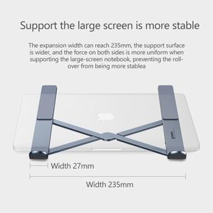 Nuevo Soporte de Aluminio para Laptop, Ajustable en 5 Niveles, Plegable, Compatible con Laptops de 9"-17.3" - Product Image 5