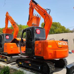 Mini-excavatrice sur chenilles d'occasion Hitachi ZX70 authentique de 7 tonnes pour travaux municipaux - Product Image 4