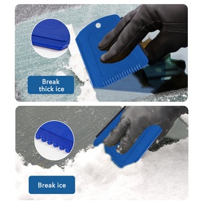 New Arrival <span class=keywords><strong>Ice</strong></span> <span class=keywords><strong>scraper</strong></span> cho xe với Ergonomic bọt Grip phụ kiện mùa đông tuyết <span class=keywords><strong>Ice</strong></span> loại bỏ công cụ - Product Image 5