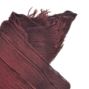Vente en gros de foulard Hijab musulman couleur unie modal pur viscose châles unis doux bandeau pour femmes 60 Col - Product Image 4