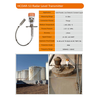 Sensor de Nivel de Radar de Onda Guiada HCCK 52, Sensor de Largo Alcance, Sensor de Nivel de Radar, Pulso de Radar