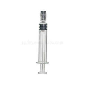 Jeringas Desechables de Vidrio Borosilicato Transparente de 3ml, 5ml y 10ml con Cierre Hermético Luer Lock para un Envasado Seguro de Líquidos - Product Image 2