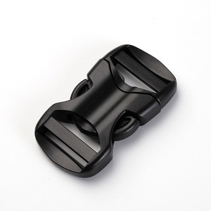 Hebilla Ajustable de Plástico Negro de 25 mm para Correas de Mochila y Accesorios - Product Image 2