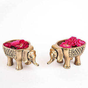 Decorative <b>Elephant</b> Metal <b>Candle</b> <b>Holder</b> Premium Quality Handmade Durable Accent Housewarming Wedding Anniversary Festival - Product Image 6