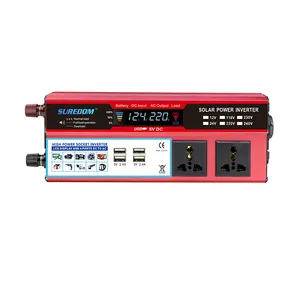 <span class=keywords><strong>Inversor</strong></span> de Corriente Suredom de 2000w, <span class=keywords><strong>Inversor</strong></span> de 12v <span class=keywords><strong>a</strong></span> 110v, Convertidor de Corriente para Automóvil, Convertidor de Baterí<span class=keywords><strong>a</strong></span> - Product Image 1