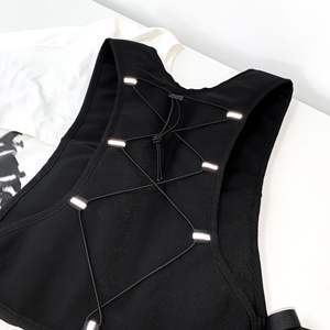 Chaleco Táctico Unisex Negro para Maratón, Ciclismo, Senderismo, Mochila de Hidratación Portátil de Lona de PVC y PU para Esquí y Trail Running - Product Image 3