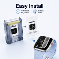Film Hydrogel Transparent Magique à Installation Rapide pour Apple Watch Series 10 11 IWatch S10 Protection d'Écran Quotidienne pour Montre