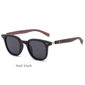 Gafas de Sol Retro Europeas y Americanas para Hombre y Mujer, Gafas de Sol de Moda con Aspecto de Madera, Protección UV para Hombre - Product Image 6