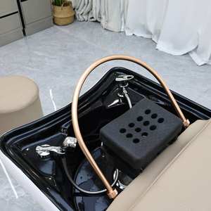 Chaise de lavage de cheveux de salon de beauté AY Factory, équipement de salon de spa, lit de massage pour la thérapie capillaire, lavage de cheveux confortable en spa - Product Image 3