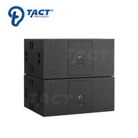 Subwoofer professionnel puissant à grand SPL pour spectacles en extérieur, double subwoofer de 18 pouces pour églises et grands événements - Offre Spéciale