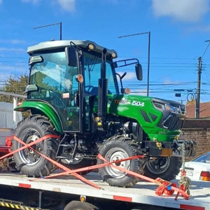 Tractor Agrícola Pequeño de 45hp 50 4WD con Cargador Frontal y Opciones de Cabina, Suministro de Fábrica - Product Image 1