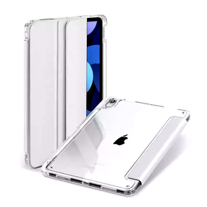 Étui de protection pliable triple à double affichage pour <span class=keywords><strong>tablette</strong></span>, compatible avec la charge de l'Apple Pencil <span class=keywords><strong>2</strong></span>, anti-chute aux quatre coins, en TPU+PC pour <span class=keywords><strong>iPad</strong></span> <span class=keywords><strong>Air</strong></span> 13 M3 - Product Image 1
