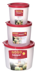 Contenedor Redondo de Plástico Hermético para Almacenamiento de Alimentos Multistore - Product Image 3