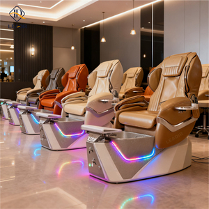 Sillón de Pedicura con Hidromasaje y Luz de Colores para Salón de Uñas, Directo de Fábrica - Product Image 6