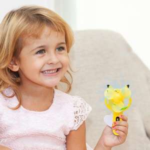 Mini Ventilador Manual Portátil de Dibujos Animados para Niños y Niñas, Uso Interior y Exterior, Producto para el Hogar Inteligente - Product Image 2
