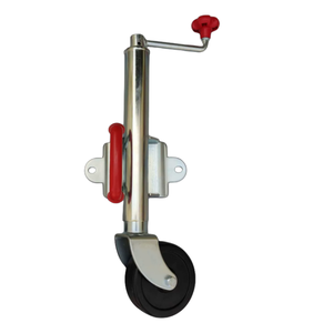 Ruota del <span class=keywords><strong>fantino</strong></span> del rimorchio regolabile da 1200 libbre con la parte superiore della camera d'aria ed esterna che avvolge il jack del rimorchio con la ruota del <span class=keywords><strong>fantino</strong></span> della staffa - Product Image 3