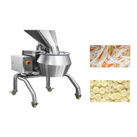 Machine à découper les chips de pommes de terre ondulées et les tranches de papaye de marque JIUYING à grande vitesse, puissance 1,5 kW