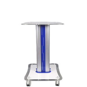 प्रीमियम एक्रिलिक सामग्री अन्य सौंदर्य सैलून फर्नीचर मजबूत असर बल नीरव <span class=keywords><strong>trundle</strong></span> का सफेद, भूरे ब्लू गुलाबी ट्रॉलियों - Product Image 2