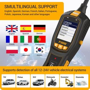 เครื่องทดสอบวงจรยานยนต์ Topdiag P300 เครื่องทดสอบแบตเตอรี่ 12V เครื่องมือวินิจฉัยระบบไฟฟ้ารถยนต์ หัววัดพลังงาน ตรวจจับหัวฉีดน้ำมันเชื้อเพลิง - Product Image 6