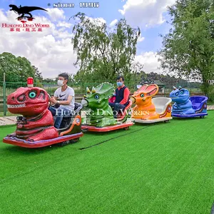 Dinosaurs Children Dinosaurs Children Playground Artificial Cartoon Dinosaur Train Fiberglass Dinosaur Train