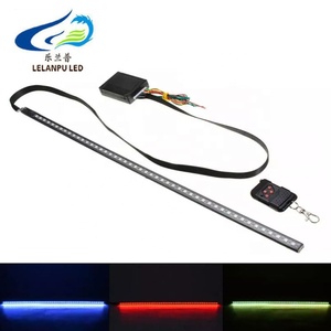 Chất lượng cao 22 inch 5050 48 bóng đèn <span class=keywords><strong>LED</strong></span> RGB xe máy quét Knight Rider Strobe Flash Light Strip + từ xa cho xe đèn <span class=keywords><strong>LED</strong></span> công cụ - Product Image 3