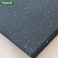 Dalles de sol antidérapantes en caoutchouc EPDM de 15 mm d'épaisseur pour aires de jeux extérieures, gymnases, terrains de sport, salles de tir, écoles et sous-sols