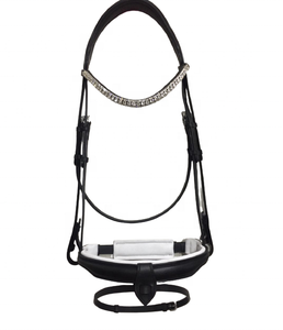 Best Quality - Side Pull <b>Leather</b> Horse Bridle - Western Bitless Bridle with American Cow Hide <b>Harness</b> - Product Image 1