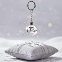 Fabricant de verre cristallin facetté personnalisé, logo imprimé vibrant, cadeau promotionnel haut de gamme, souvenir, porte-clés