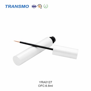 Tube de cils en plastique PETG personnalisé de 6 ml, sérum de croissance des cils, applicateur de brosse à cils, maquillage, eye-liner, tube de cils nourrissant - Product Image 4
