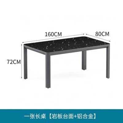 Table de 160 mm de long en pierre de dalle